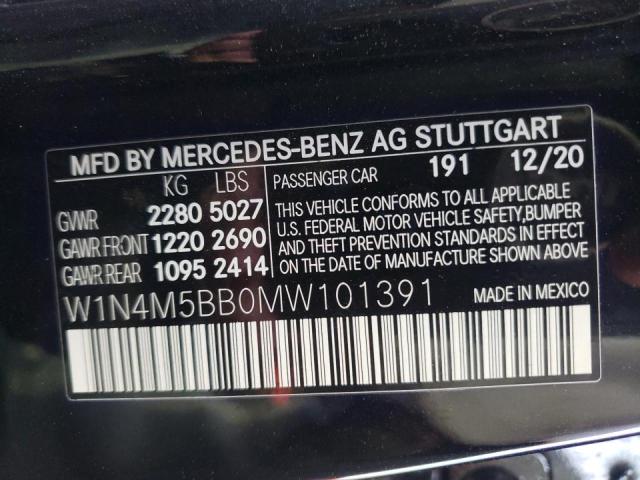 2021 MERCEDES-BENZ GLB AMG 35 W1N4M5BB0MW101391