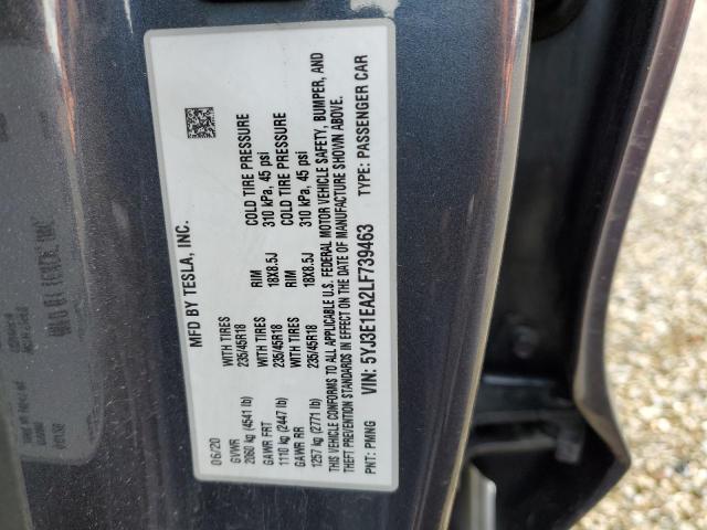 5YJ3E1EA2LF739463 Tesla MODEL 3