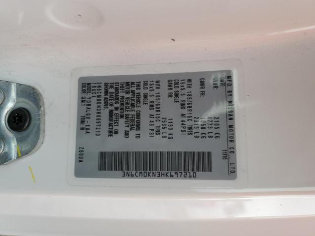 3N6CM0KN3HK697210 Nissan NV200 2.5S
