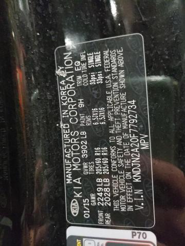KNDJN2A20F7792734 KIA Soul