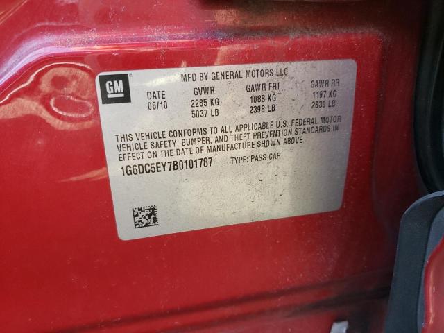 1G6DC5EY7B0101787 Cadillac CTS