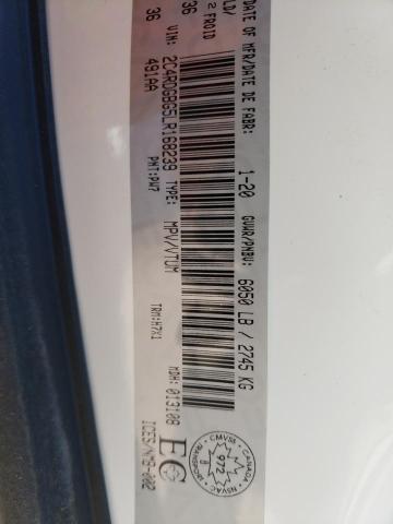 2020 DODGE GRAND CARA - 2C4RDGBG5LR168239