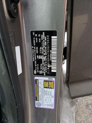 5XXGR4A76EG270699 KIA OPTIMA SX