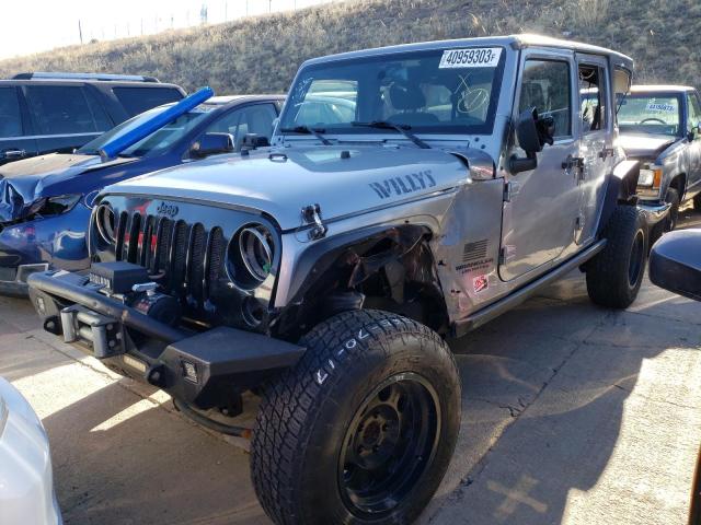 Salvage cars for sale from Copart Littleton, CO: 2015 Jeep Wrangler Unlimited Sport