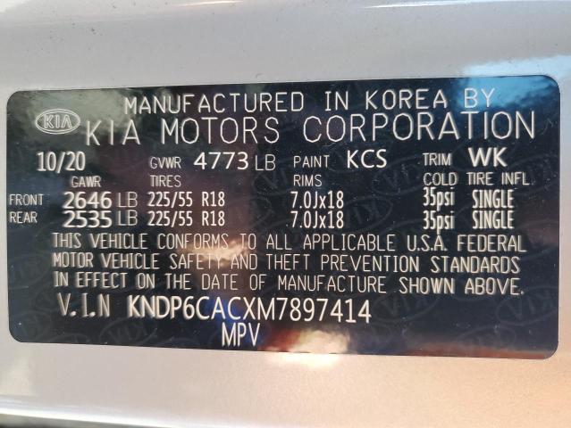 2021 KIA SPORTAGE S - KNDP6CACXM7897414