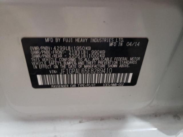 JF1GPAL65E8289410 Subaru Impreza Sport Premium