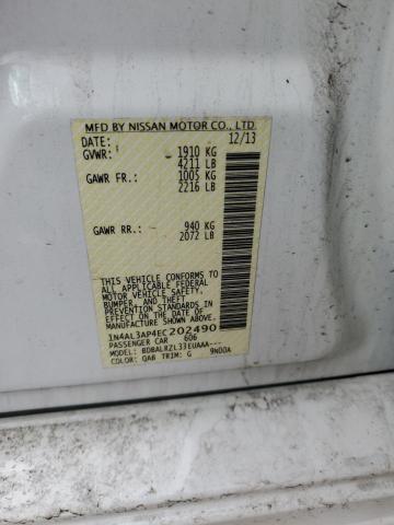 1N4AL3AP4EC202490 Nissan ALTIMA 2.5