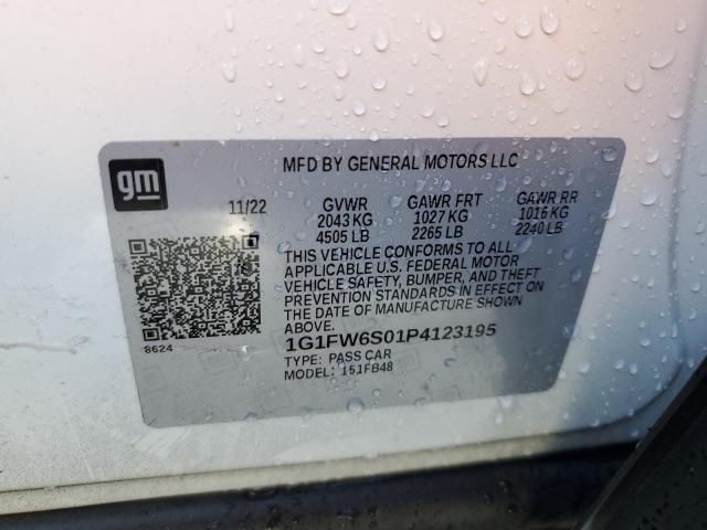 2023 CHEVROLET BOLT EV 1L - 1G1FW6S01P4123195