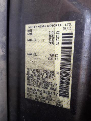 1N4AA6AP9GC380437 Nissan Maxima 3.5s