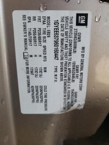 1GYEE637960160447 Cadillac SRX