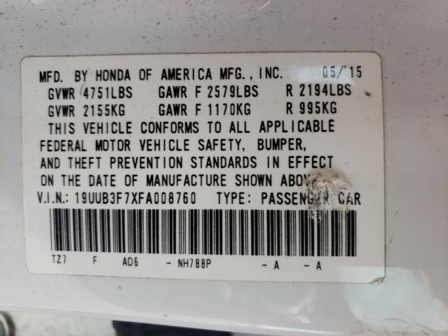 2015 ACURA TLX ADVANC 19UUB3F7XFA008760
