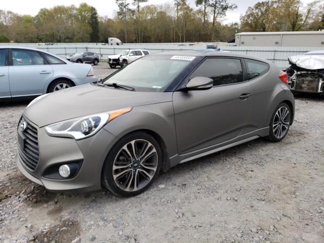Salvage cars for sale from Copart Augusta, GA: 2016 Hyundai Veloster Turbo
