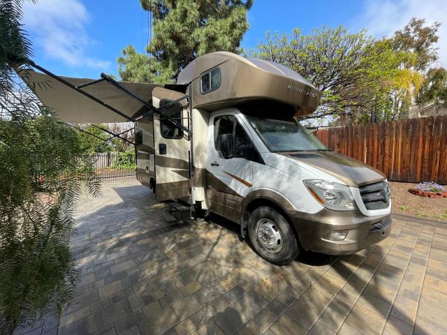 Salvage cars for sale from Copart Sun Valley, CA: 2016 Winnebago 2016 MERCEDES-BENZ Sprinter 3500
