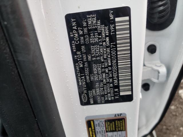 2022 GENESIS GV80 BASE KMUHBDSBXNU100171