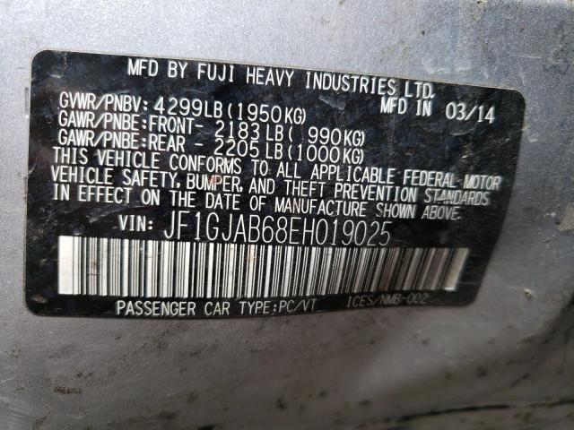 JF1GJAB68EH019025 Subaru Impreza Premium