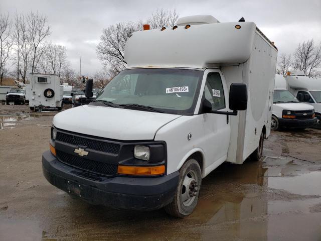 Salvage cars for sale from Copart Elgin, IL: 2008 Chevrolet Express G3500