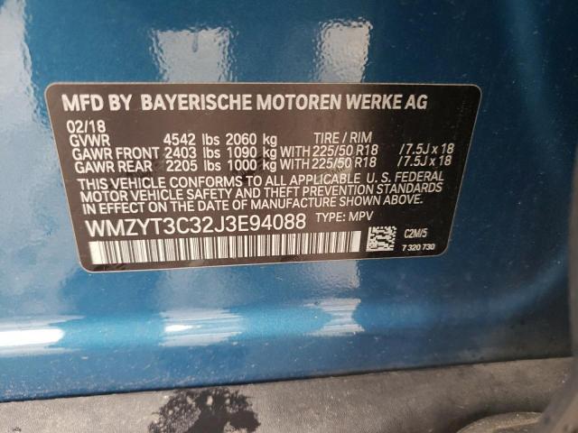 WMZYT3C32J3E94088 Mini Cooper S Countryman