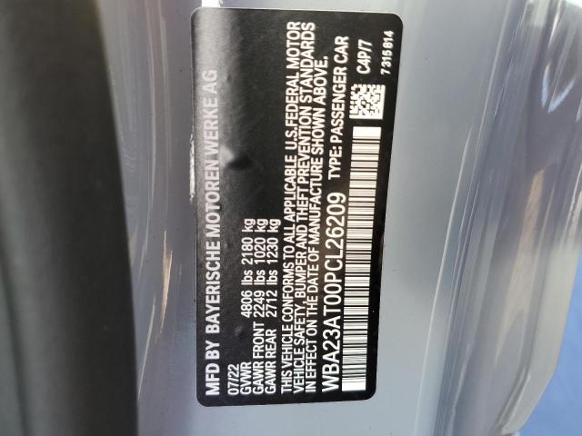 WBA23AT00PCL26209 BMW 430I