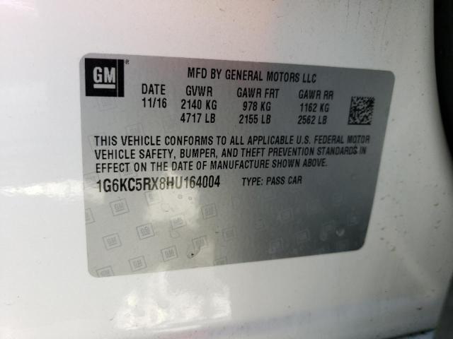 1G6KC5RX8HU164004 Cadillac CT6 LUXURY