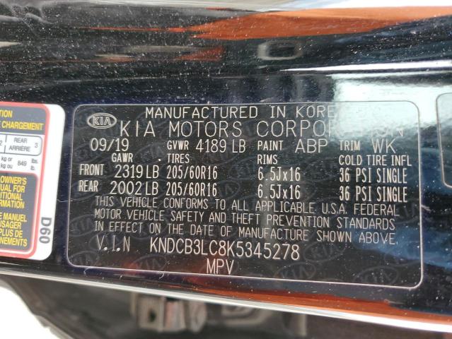 KNDCB3LC8K5345278 KIA NIRO FE