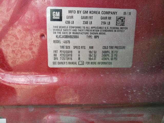 KL4CJASB6HB020004 Buick Encore Preferred