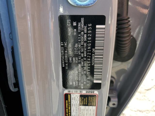 5XXG64J21NG162956 KIA K5 GT LINE
