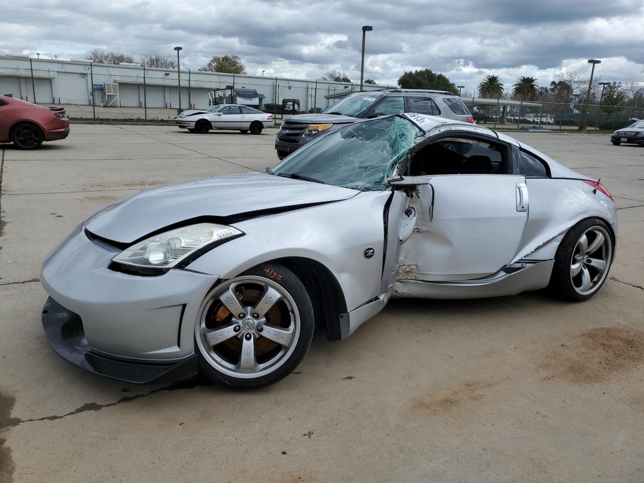 wrecked 350z