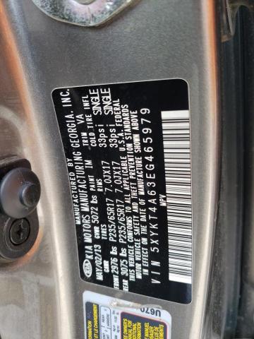 5XYKT4A63EG465979 KIA SORENTO LX