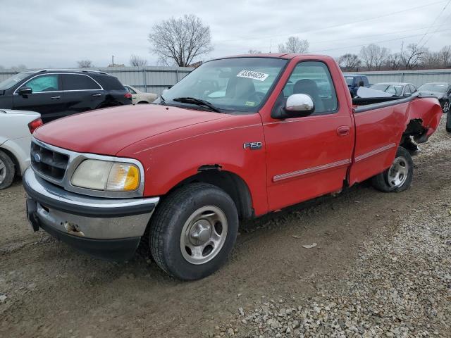 Salvage cars for sale from Copart Kansas City, KS: 1997 Ford F150