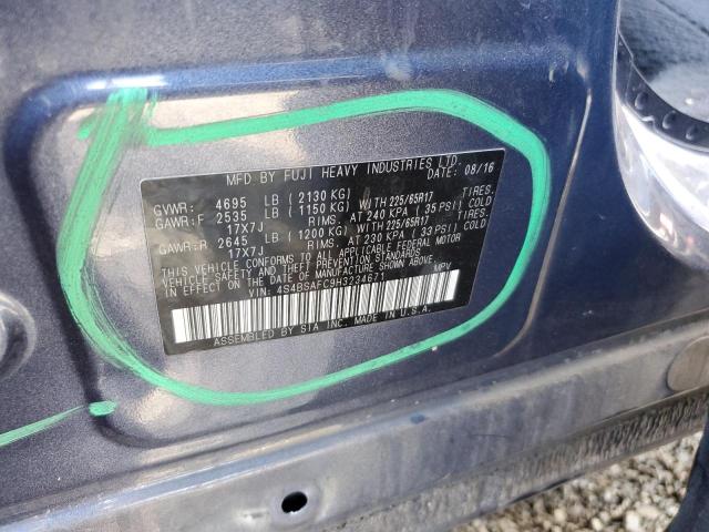 4S4BSAFC9H3234671 Subaru Outback 2.5i Premium