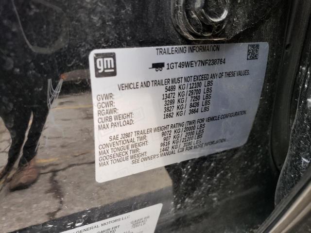 1GT49WEY7NF238764 GMC Sierra K3500 Denali