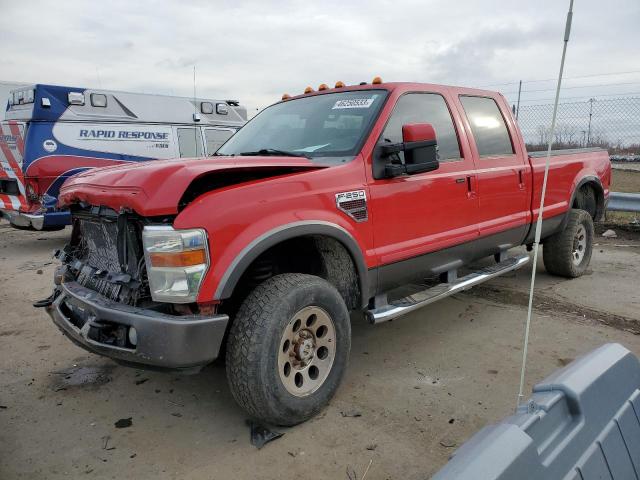 Salvage cars for sale from Copart Woodhaven, MI: 2008 Ford F250 Super Duty