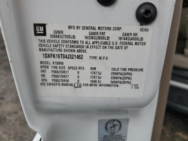 1GKFK16T84J321462 GMC Yukon Xl K1500