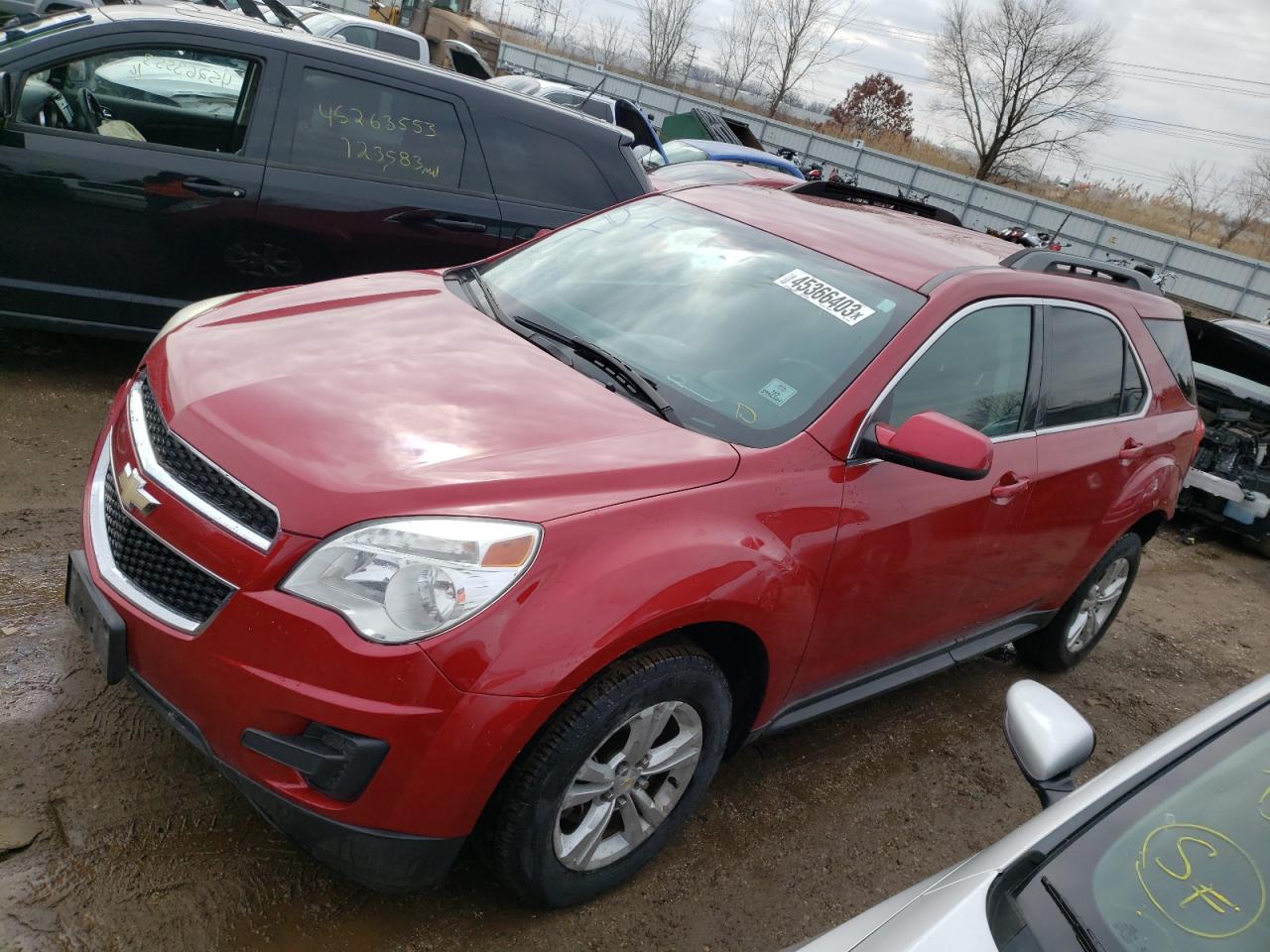 2014 Chevrolet Equinox Lt VIN: 1GNALBEK7EZ136198 Lot: 45366403