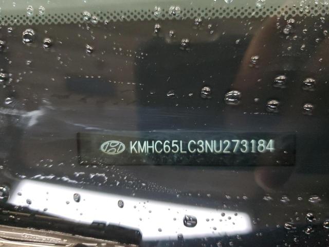 2022 HYUNDAI IONIQ BLUE - KMHC65LC3NU273184