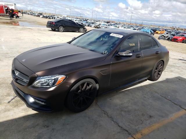 2017 MERCEDES-BENZ C 63 AMG - 55SWF8GBXHU232325