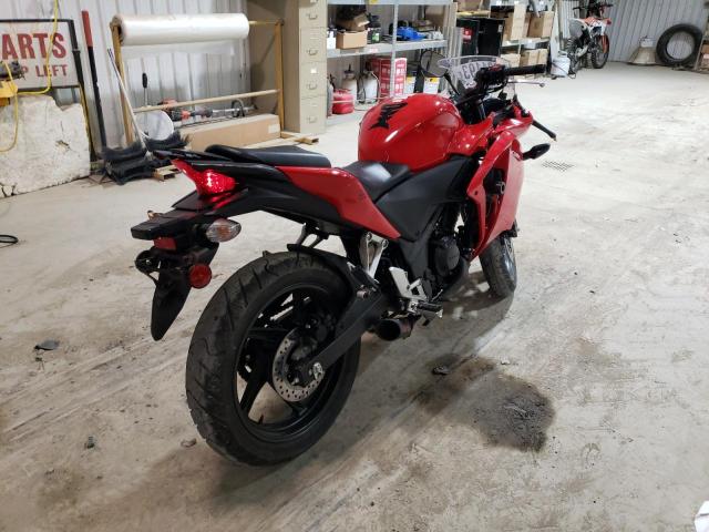 2013 HONDA CBR250 R MLHMC4106D5301084