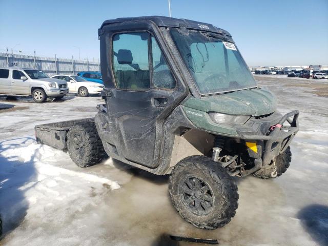 Salvage motorcycles for sale at Nisku, AB auction: 2022 Can-Am Defender DPS Cab HD9