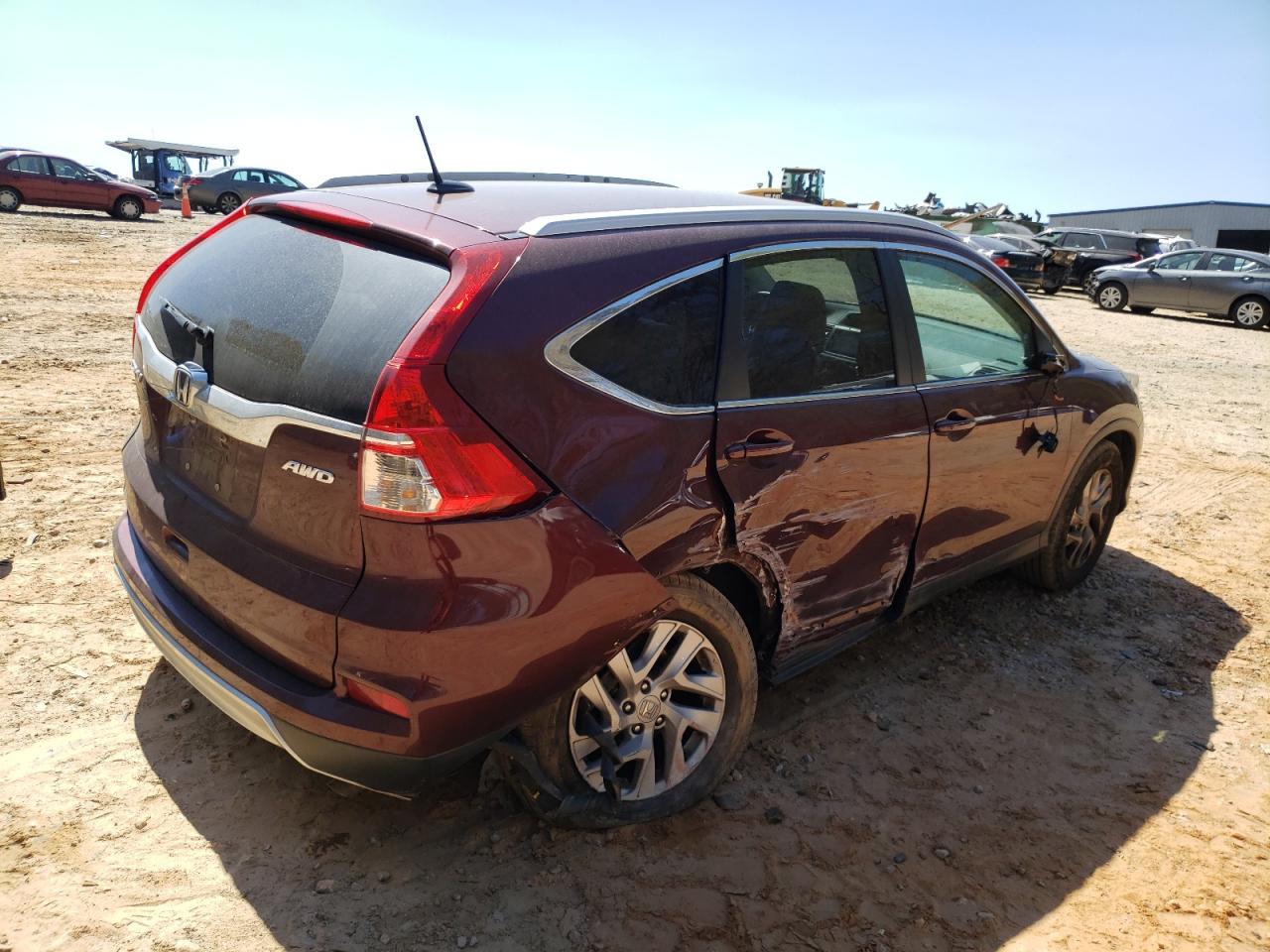 2HKRM4H76GH722316 HONDA CRV 2016
