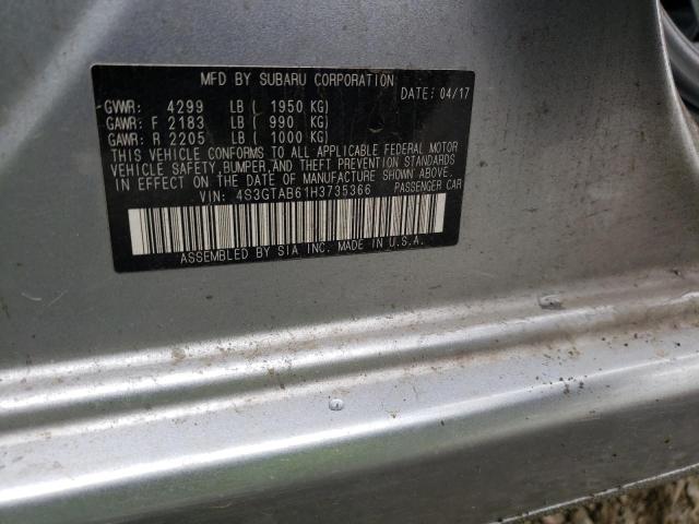 4S3GTAB61H3735366 Subaru Impreza Premium
