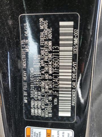 JF1ZCAC17F9607113 Subaru Brz 2.0 Limited