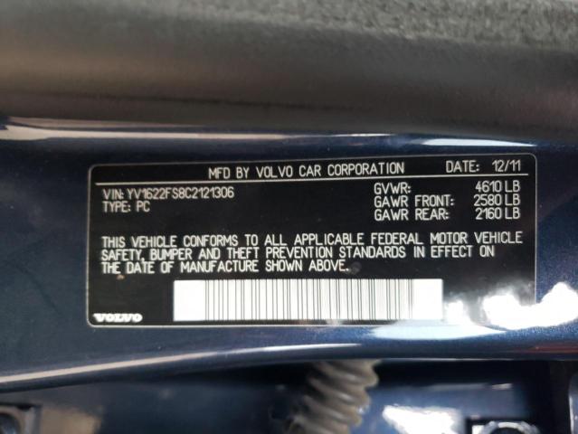 YV1622FS8C2121306 Volvo S60 T5