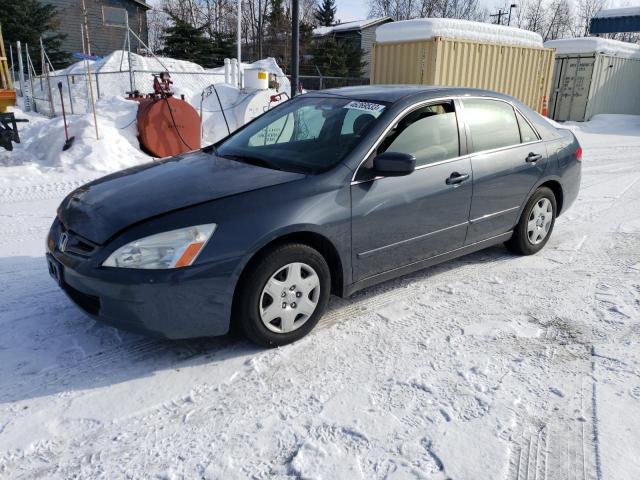 Salvage cars for sale from Copart Anchorage, AK: 2005 Honda Accord LX