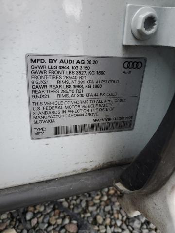 2020 AUDI SQ7 PRESTI - WA1VWBF71LD012895