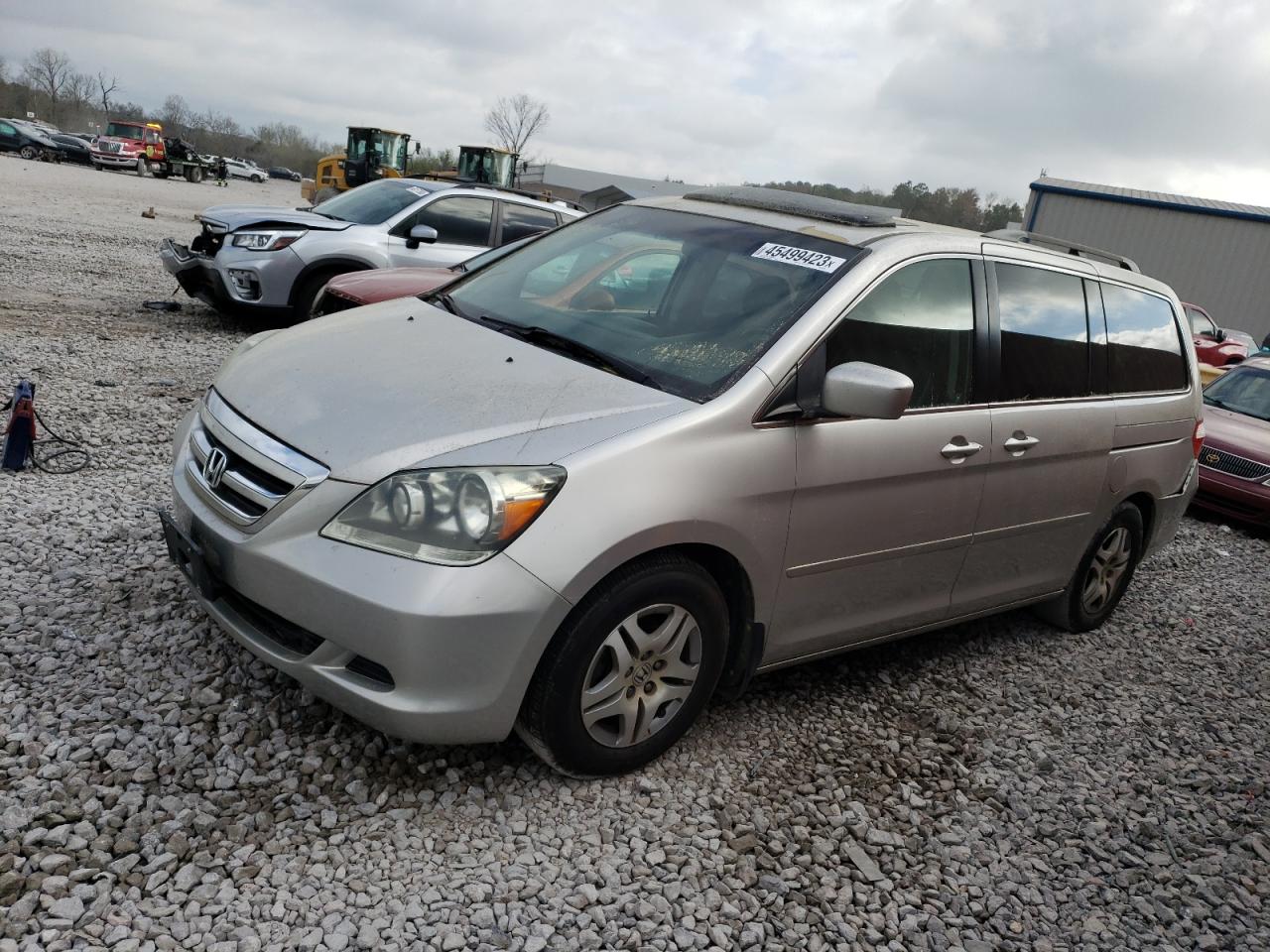 5FNRL386X7B****** Salvage and Wrecked 2007 Honda Odyssey in AL - Hueytown