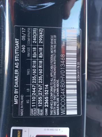 WDC0G4KB0HV013468 Mercedes-Benz Glc 300 4matic