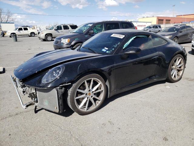 Salvage cars for sale from Copart Anthony, TX: 2020 Porsche 911 Carrera