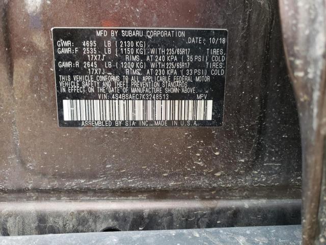 4S4BSAFC7K3248513 Subaru Outback 2.5i Premium