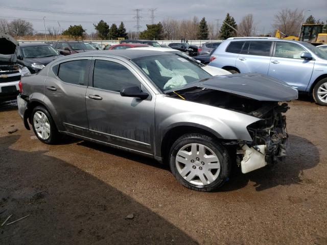  DODGE AVENGER 2012 Сірий