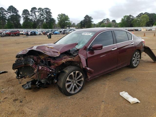 Vehiculos salvage en venta de Copart Longview, TX: 2014 Honda Accord Sport